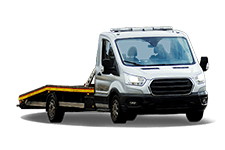 Car Hire North Shields - White Ford Transit Recovery Vehicle - Van hire North shields