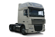 Car Hire North Shields - 44 Tonne Sleeper Truck - Truck hire North shields